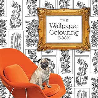 wallpaper colouring book for adults