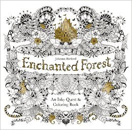 Enchanted Forest - An Inky Quest & Coloring Book