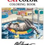 cat color coloring book
