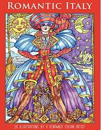 Romantic Italy – Adult Coloring Book Review