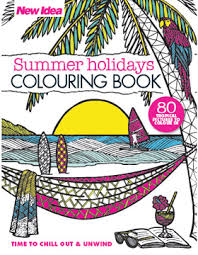 Summer Holidays Colouring Book