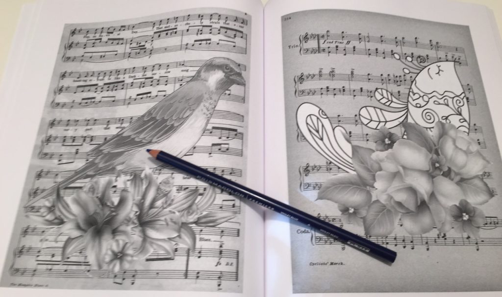 Beautiful Music Coloring Book