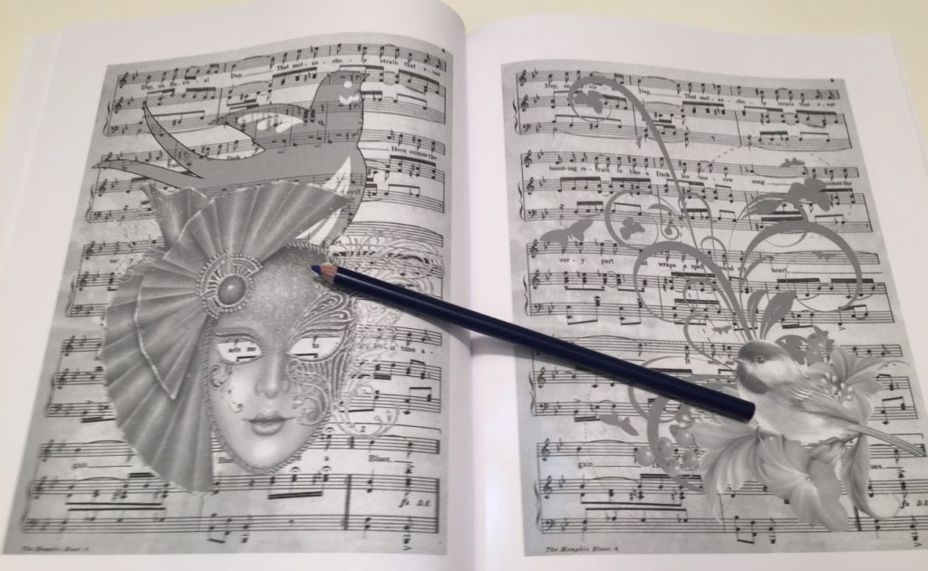 Beautiful Music Colouring Book