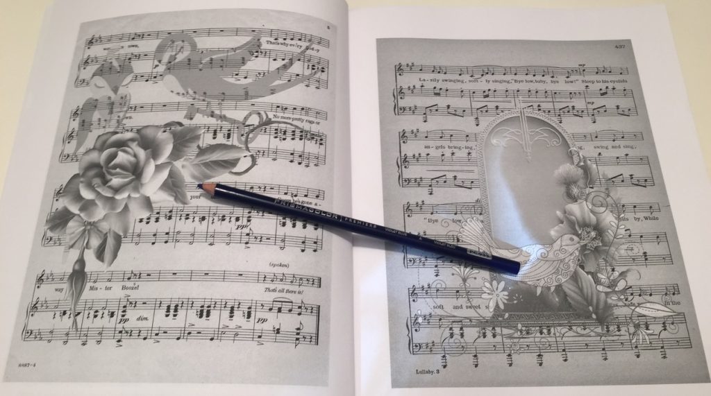 Beautiful Music Greyscale images 