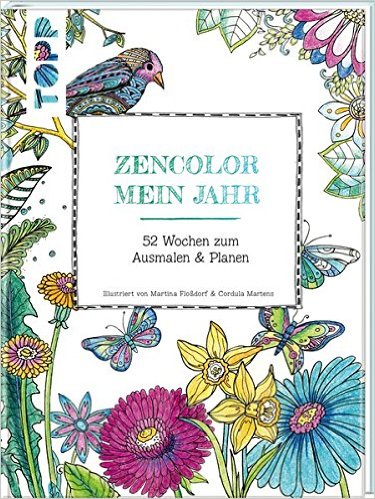 Zencolor Mein Jahr (My Year)  52 Week Journal