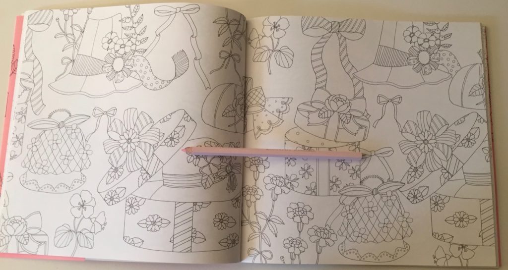 Present - Japanese coloring book