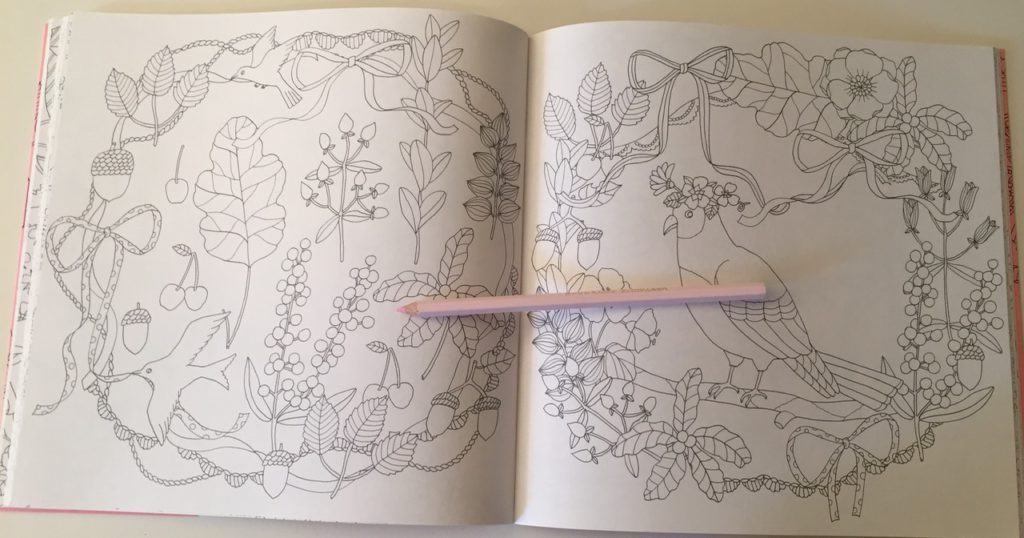 Present - Japanese coloring book