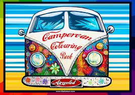 Aircooled Campervan Colouring Book – Aircooled by Kludoman