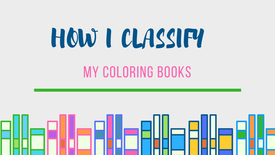 How I Classify my Coloring Books