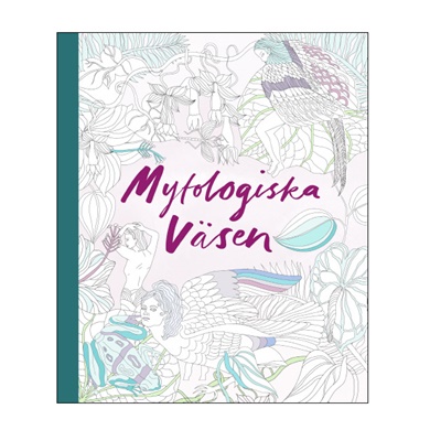 Mytologiska väsen Malarbok