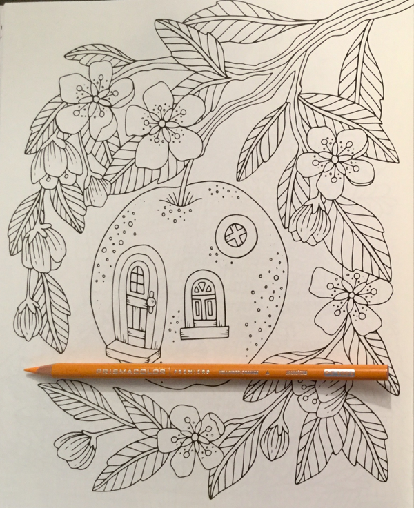 Gorgeous fruit fairy house