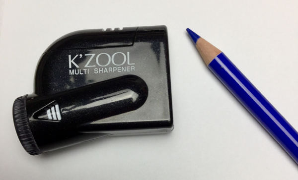 Kzool sharpener with Holbein pencils