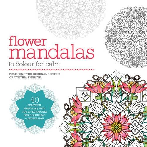 Flower Mandalas Coloring Book cover