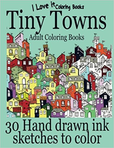 Tiny Towns Coloring Book Review