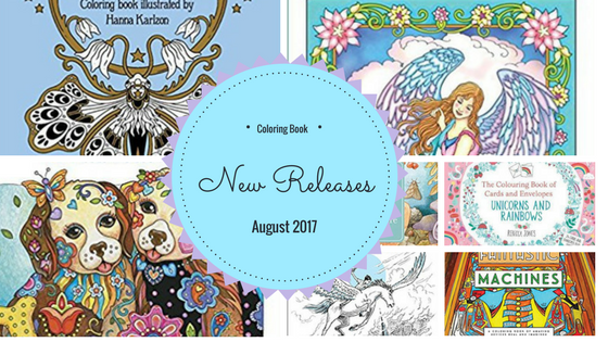 Coloring Books – New Releases – August- 2017
