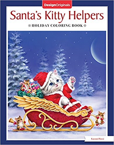 Santa’s Kitty Helpers Coloring Book Review