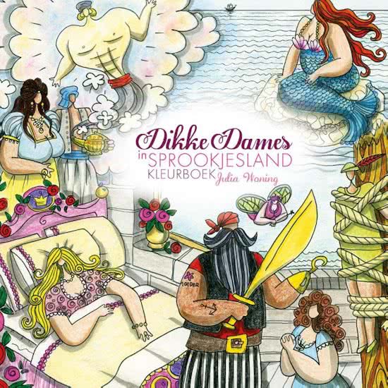 Dikke Dames in Sprookjesland Kleurboek  Review