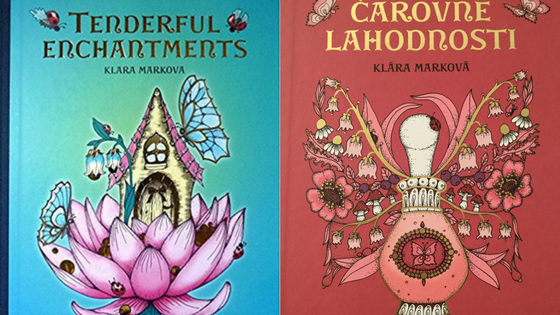 Klara Markova Coloring Book Tutorials