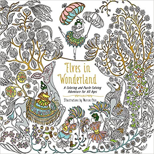 Elves in Wonderland Coloring Book Review