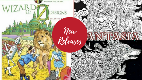 new coloring book releases March 2018