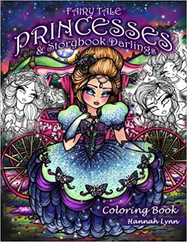 Fairy Tale Princesses and Storybook Darlings Coloring Book