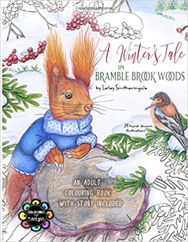 A Winter’s Tale in Bramble Brook Woods Coloring Book Review