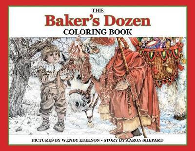The Bakers Dozen coloring book cover art
