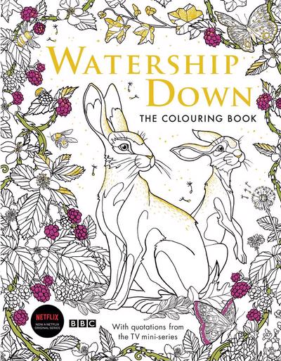 Watership Down Coloring Book cover