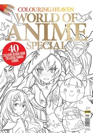 World of Anime Special Colouring Heaven Magazine