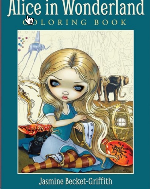 Alice In Wonderland Coloring Book – Jasmine Becket-Griffith