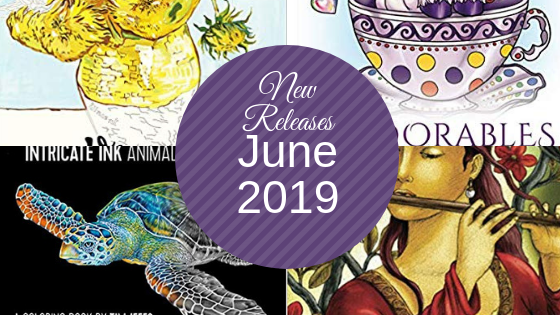 Coloring Books – New Releases – June 2019