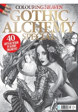 Colouring Heaven: Gothic Alchemy Special Coloring Book Review