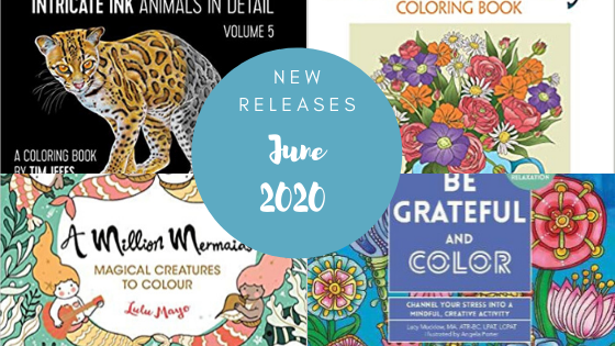 Coloring Books – New Releases –  June 2020