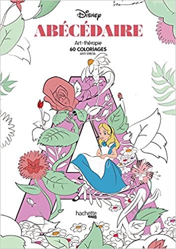 Disney Abécédaire: 60 Coloriages Anti-Stress Coloring Book Review