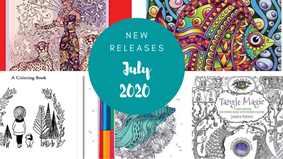 Coloring Books – New Releases –  July 2020