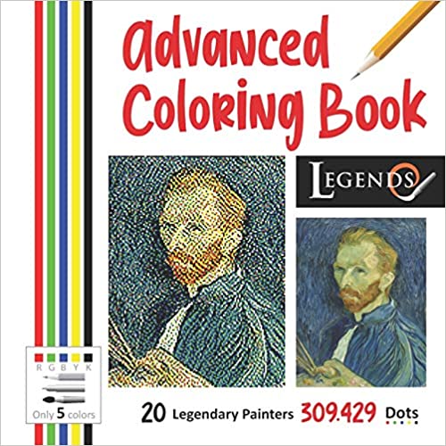 Advanced Coloring Book (Extreme Pointillism!!!!) Free Sample to Download
