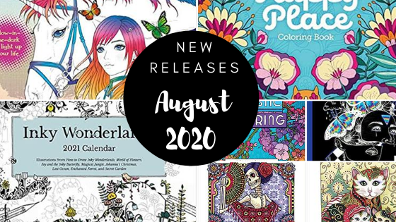 Coloring Books – New Releases –  August 2020