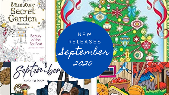Coloring Books – New Releases –  September 2020