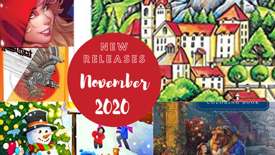Coloring Books – New Releases –  November 2020