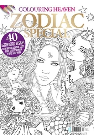 Colouring Heaven: Zodiac Special Coloring Book Review