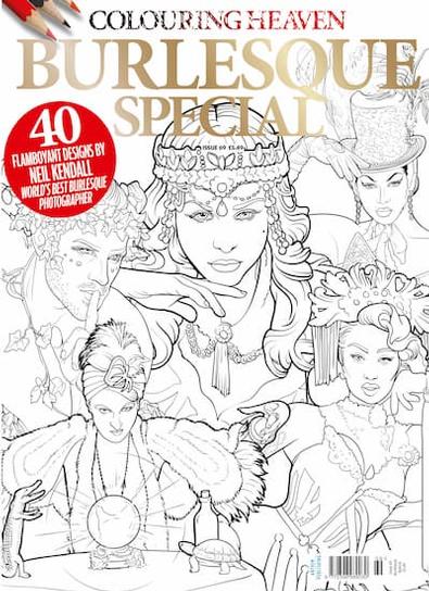 Colouring Heaven: Burlesque Special Colouring Book Review