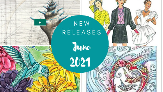 Coloring Books – New Releases –  June 2021
