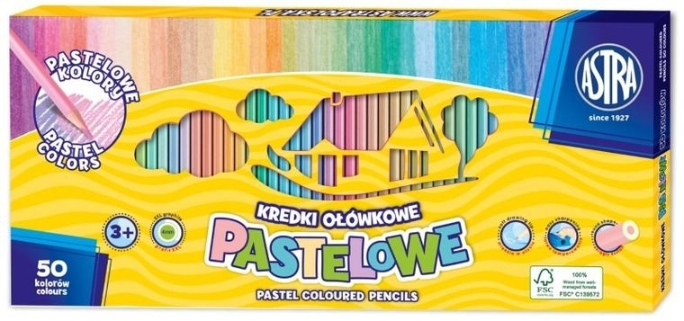 pastelowe pencils