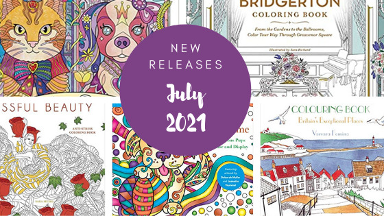 Coloring Books – New Releases –  July 2021
