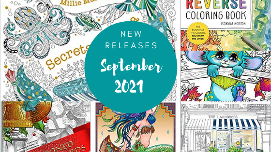 Coloring Books – New Releases –  September 2021