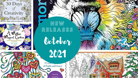 Coloring Books – New Releases –  October 2021