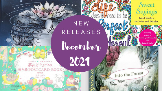 Coloring Books – New Releases –  December 2021