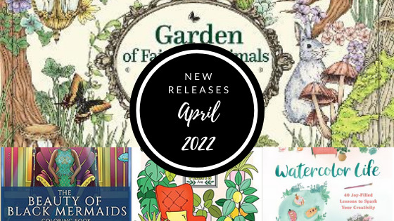Coloring Books – New Releases –  April 2022