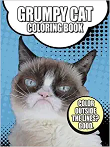 Grumpy Cat  Coloring Book Review