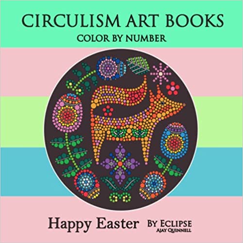 Happy Easter – Color by Number Circulism Coloring Book Review